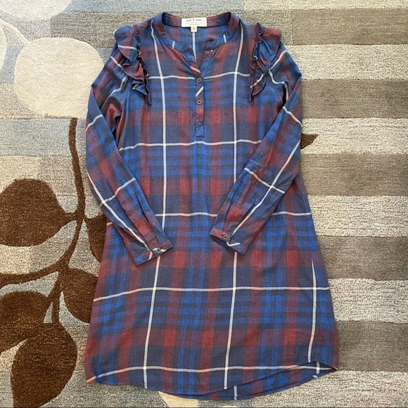 Anthropologie Cloth & Stone Shirt Dress - Picture 8 of 9